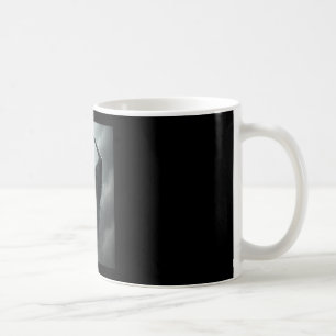 Caneca De Café Dia dos pais engraçado fantasma coração mãos rosto
