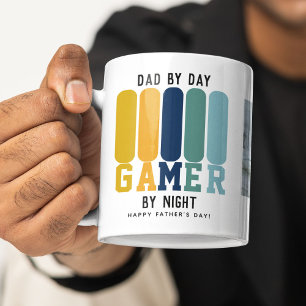 Caneca De Café Dia dos Pais Gamer Pai Engraçado