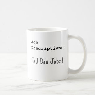 Caneca De Café Dia dos Pais Moderno Piada de Pai Engraçada e Fofa