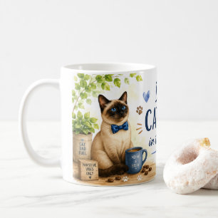Caneca De Café Dia dos Pais para Amantes de Gatos e Pai de Gato
