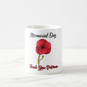 Caneca De Café Dia dos Veteranos Orgulho Dia dos EUA Memória Pop