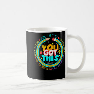 Caneca De Café Dia Em Que Você Teve Este Dia De Teste, Roe O Prof