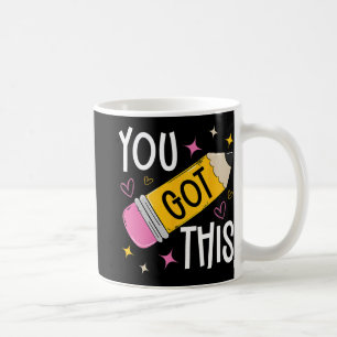 Caneca De Café Dia Em Que Você Teve Um Teste Engraçado De Profess