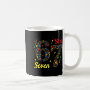 Caneca De Café Dia engraçado 3.14 símbolo 67 meme piada de matemá
