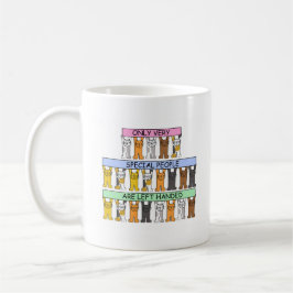 Caneca De Café Dia esquerdo de Handers, o 13 de agosto, gatos dos