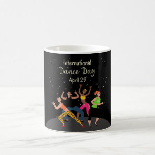 Caneca De Café Dia Internacional da Dança Dia Mundial da Dança