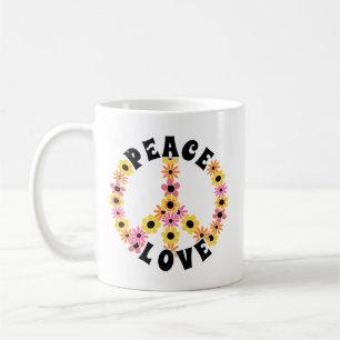 Caneca De Café Dia Internacional da Flor do Amor e da Paz