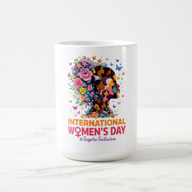 Caneca De Café Dia Internacional da Mulher (Centro)