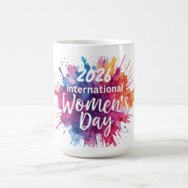 Caneca De Café Dia Internacional da Mulher 2026