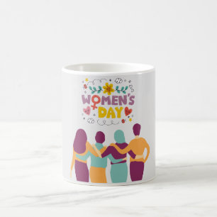 Caneca De Café Dia Internacional da Mulher - 8 de março Mug de Ca