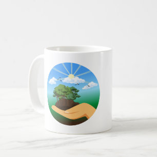 Caneca De Café Dia Internacional da Terra