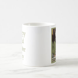 Caneca De Café Dia louco feliz do Hatter (versão 2)
