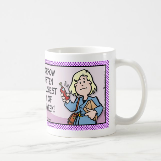 Caneca De Café Dia Mais Atarefado (Direita)