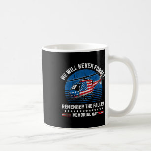 Caneca De Café Dia Memorial Nunca Esqueceremos A Bandeira Dos Eua