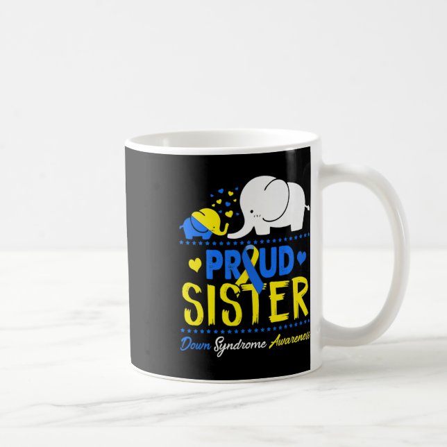 Caneca De Café Dia Mundial da Conscientização sobre a Síndrome de (Direita)
