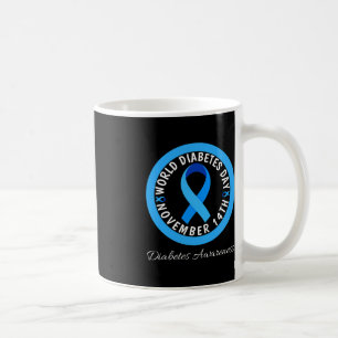 Caneca De Café Dia Mundial da Diabetes 2023 Diabetes Tipo 1 Tipo 