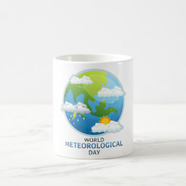 Caneca De Café Dia Mundial da Meteorologia