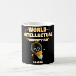 Caneca De Café Dia Mundial da Propriedade Intelectual
