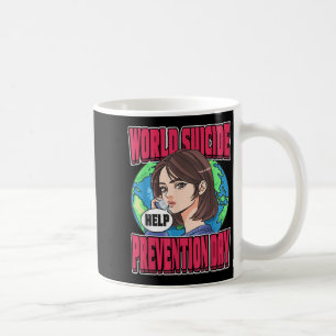 Caneca De Café Dia Mundial de Prevenção do Suicídio Conscientizaç