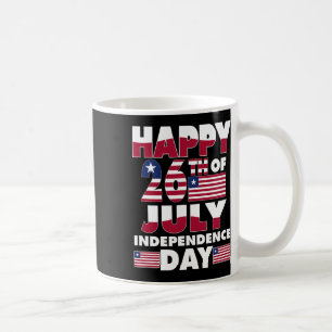 Caneca De Café Dia Nacional de Independência Amor Libéria Bandeir