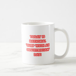 Caneca De Café Dia Nacional do "Sono com Obstetra"
