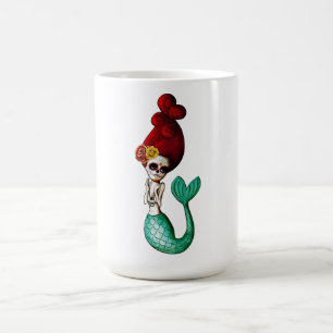 Caneca De Café Dia náutico da sereia inoperante