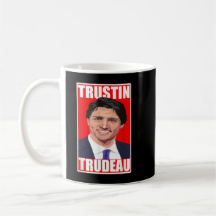 Caneca De Café Dia Oferece Justin Políticos Trudeau Presente Para