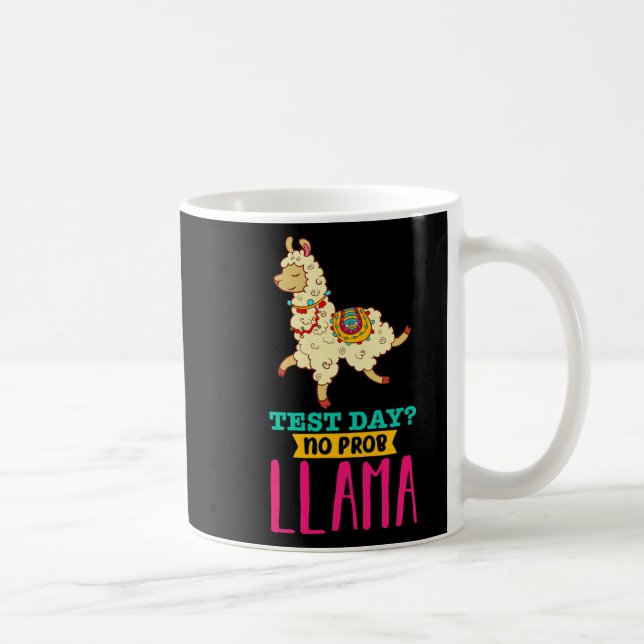 Caneca De Café Dia sem problema Camisa Llama Oferta de oferta (Direita)