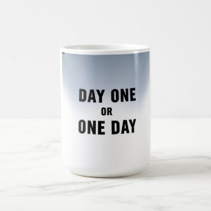 Caneca De Café Dia um ou Um Dia
