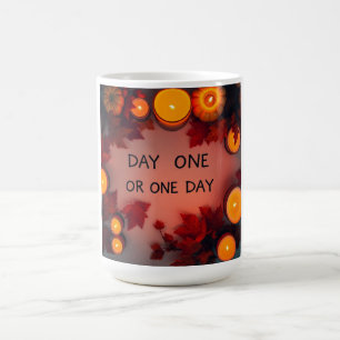 Caneca De Café Dia Um ou Um Dia