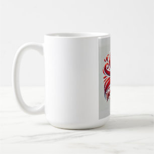 Caneca De Café Dia Vermelho do Visto Nacional