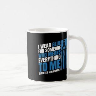 Caneca De Café Diabetes Consciência Mês Mensagem Mãe T1 T2