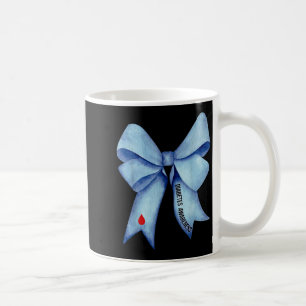 Caneca De Café Diabetes de Arco Azul com Diabetes Tipo 1 Diabetes