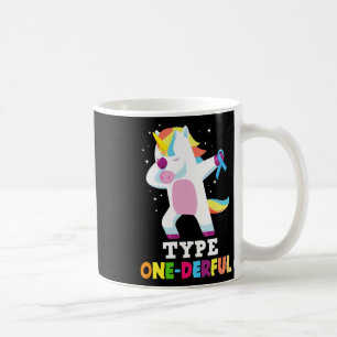 Caneca De Café Diabetes Diabéticos Tipo 1 Diabetes T1d Tipo Um Ma