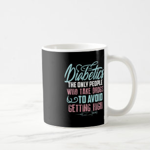 Caneca De Café Diabetes Divertidos Dão Presente Garoto Diabético 