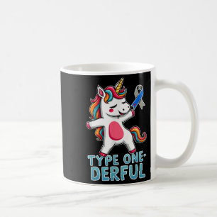 Caneca De Café Diabetes Tipo 1 Bonito Sensibilização T1d Tipo Um
