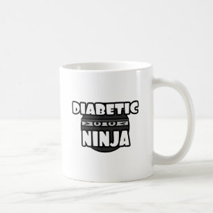 Caneca De Café Diabético Ninja