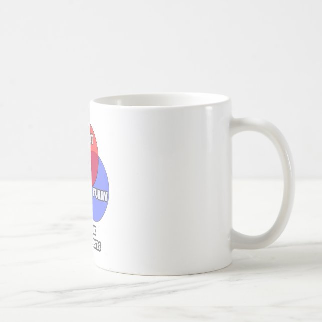 Caneca De Café Diagrama Venn.. Biólogos Marinhos (Direita)