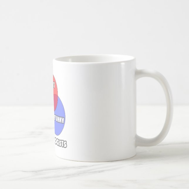 Caneca De Café Diagrama Venn.. Dermatologistas (Direita)