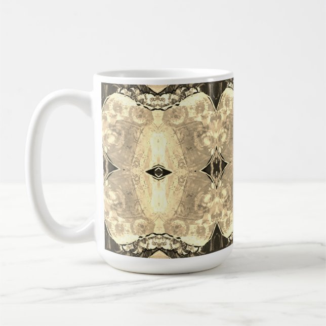Caneca de Café - Diamante Sépia (Esquerda)