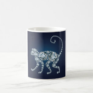 Caneca De Café Diamond Monkey