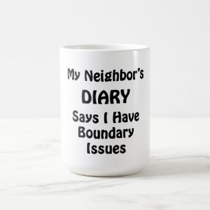 Caneca De Café Diário do Meu Vizinho