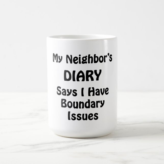 Caneca De Café Diário do Meu Vizinho (Centro)