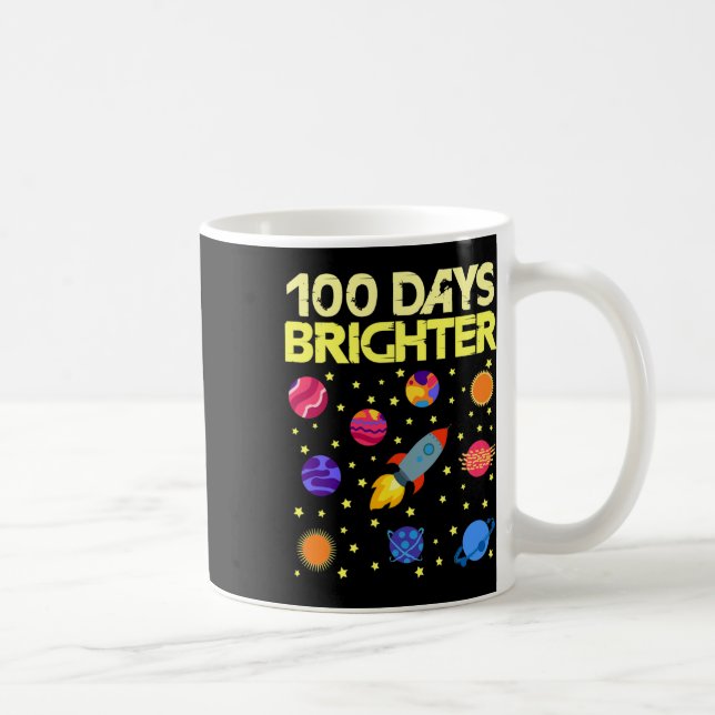 Caneca De Café Dias Brighter 100º Dia das Estrelas Escolares Fogu (Direita)