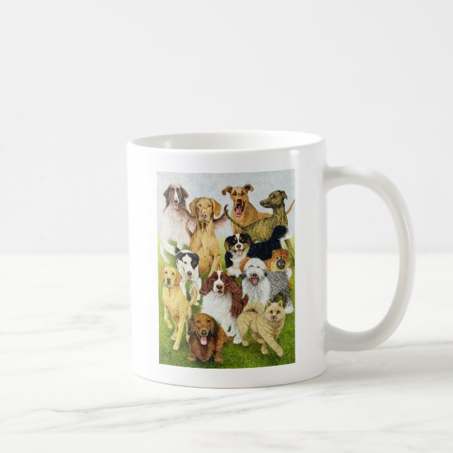 Caneca De Café Dias de cão (Direita)