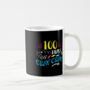 Caneca De Café Dias De Carruagem - Professora Estudante 100 Dias 