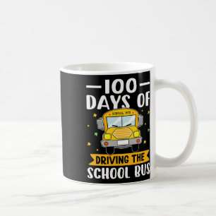Caneca De Café Dias De Condução De Ônibus Escolar 1