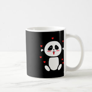 Caneca De Café Dias de os namorados Bonitos Panda Pear Cheio De A