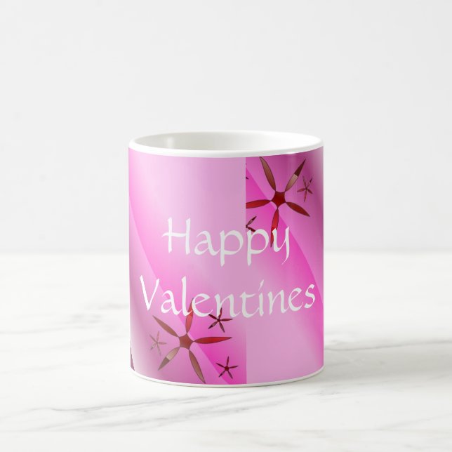 Caneca De Café Dias de os namorados felizes (Centro)