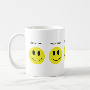 Caneca De Café Dias Felizes Clássicos de Geminação